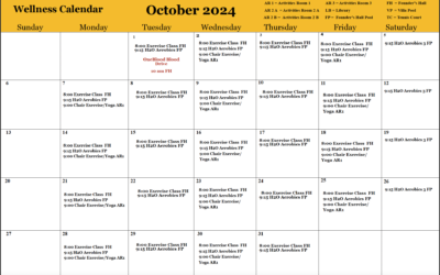Activities and Events October 2024