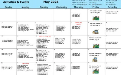 Activities and Events May 2025