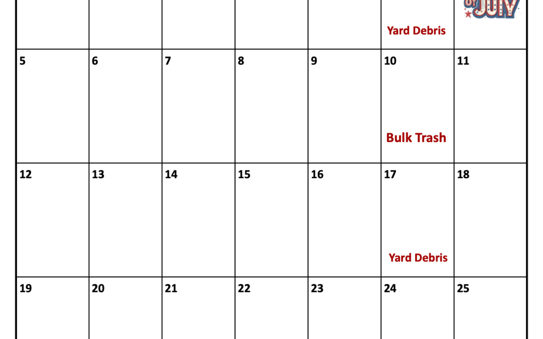 July 2026 Calendar