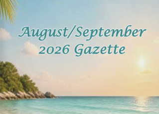 August-September 2026 Gazette
