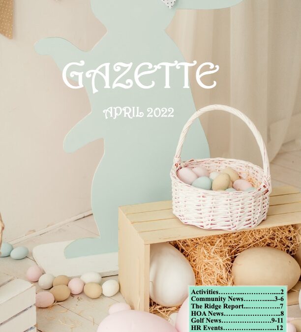 April 2022 Gazette