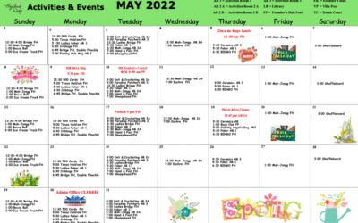 Activities and Events May 2022