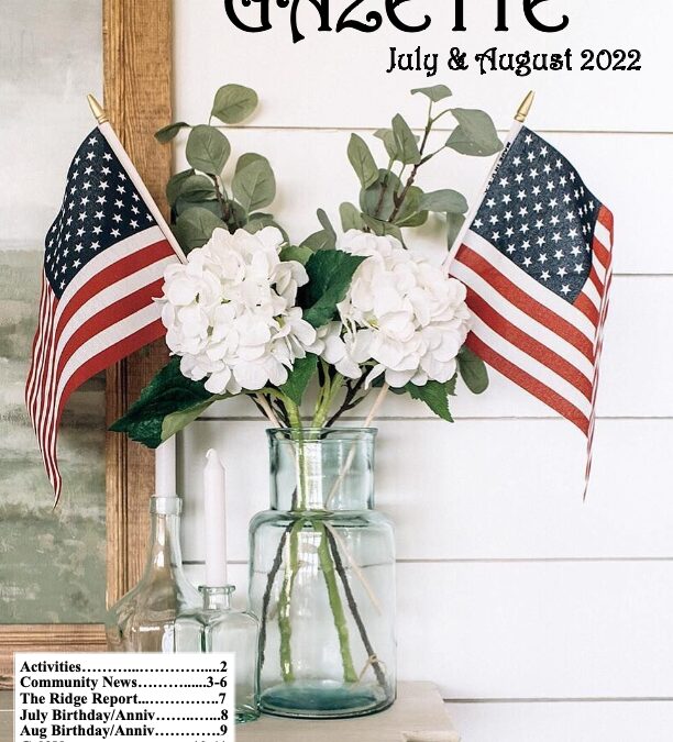 July-August 2022 Gazette