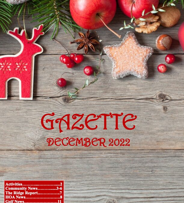 December 2022 Gazette