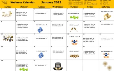 Wellness Calendar January 2023